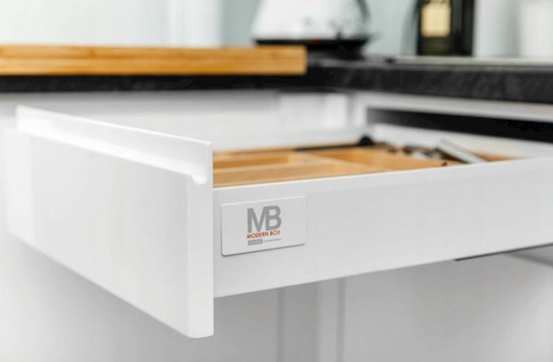 Modern Box Square GTV L-550 niski biały