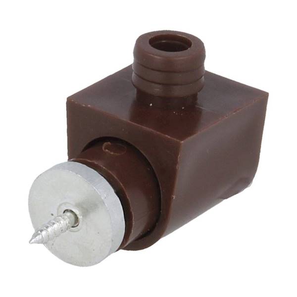 Zatrzask magnetyczny X-S2 brązowy/biały  (B-19.01)