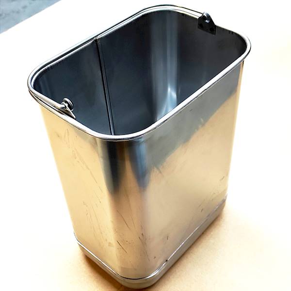Kosz zapasowy Bin.it Duo II stal nierdzewna