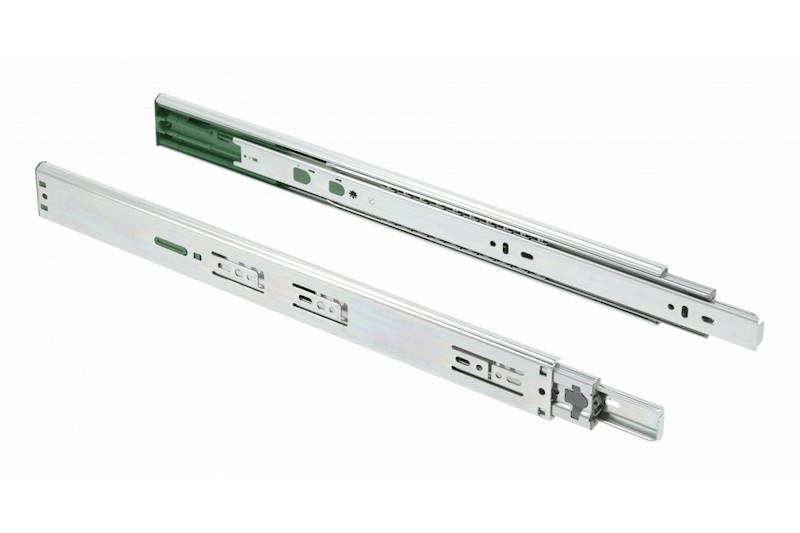 Prowadnica kulkowa push to open+soft close Versalite Touch PRO H=45 L-400 mm 