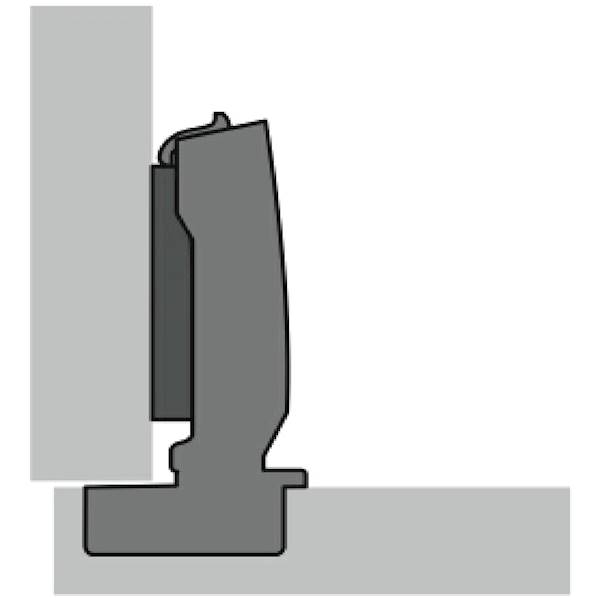 Zawias meblowy Sensys 8645i nakładany Silent System