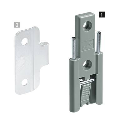 Zawias Hettich środkowy do drzwi składanych element 1z2