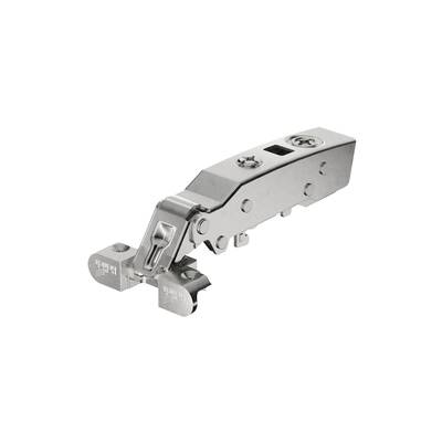 Zawias Hettich nakładany Sensys 8638i z Silent System, do ramek aluminiowych SREBRNY