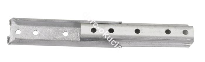 Okucie poręczy 132x34x1,5 Zn