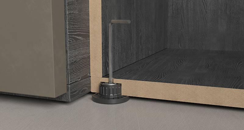 INTEGRATO Z - Stopka z regulacją do 175kg/szt