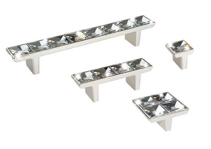 Gałka kryształ Swarovski 57x57>32mm (AU-2420.Z)