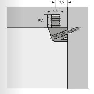 ZŁĄCZE TRAPEZOWE TZ 28 BIAŁE