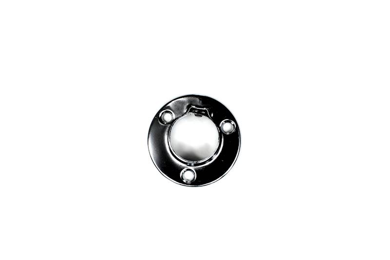 Stópka do ściany / rozetka fi25 - metal 