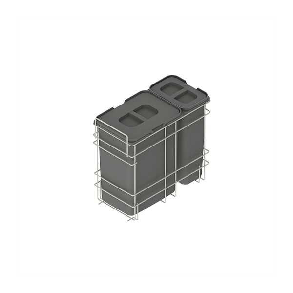 VARIANT MULTI Kosz dolny cargo mini 200 L-300 metal lakier biały 