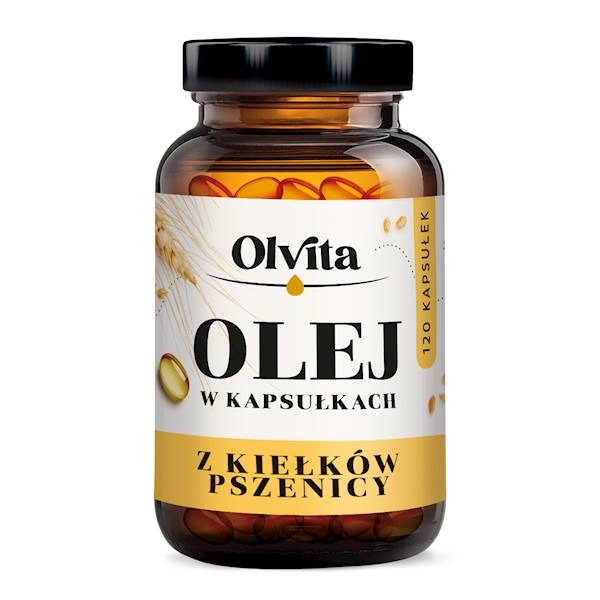 Kapsułki Olej pszenicy (715 mg) 120szt 30.06.2027