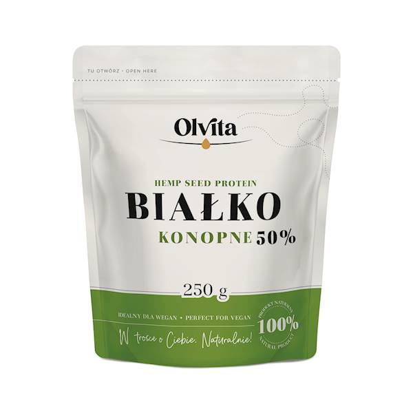 Białko konopne 250g 31.10.2027