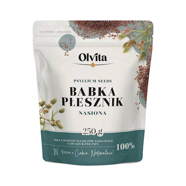 Nasiona babki płesznik 250g 30.08.2027