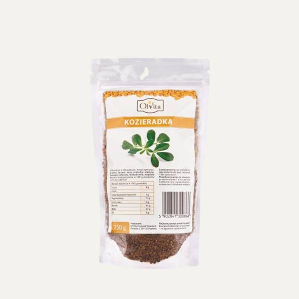 Nasiona kozieradki 250g 29.02.2028