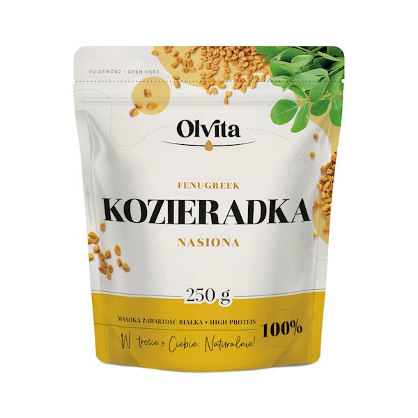 Nasiona kozieradki 250g 29.02.2028