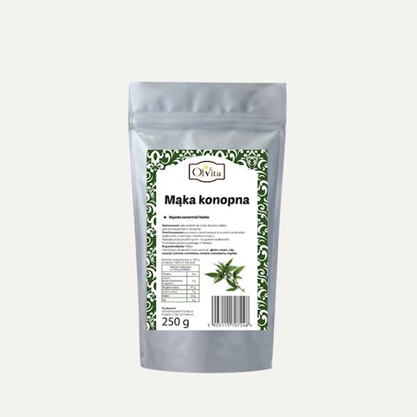 Mąka z nasion konopi 250g 10.10.2025