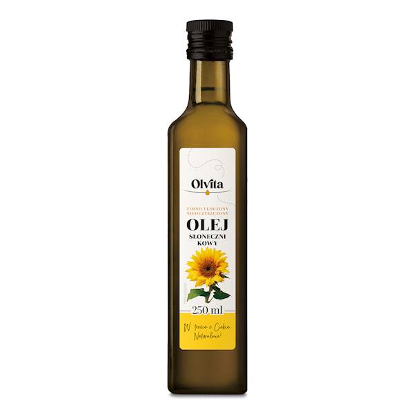 Olej słonecznikowy z-tł 500ml 12.08.2026