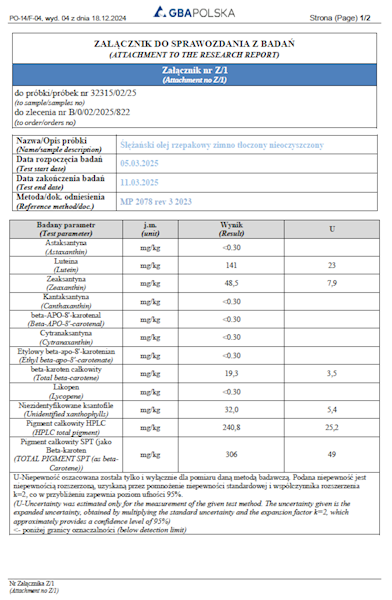 Olej rzepakowy Śleżański z-tł 1l 13.11.2026