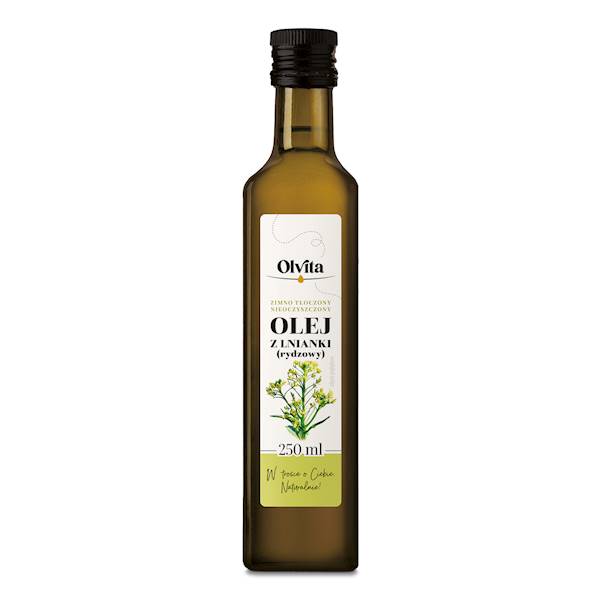 Olej z lnianki (rydzowy) z-tł 250ml 20.08.2026