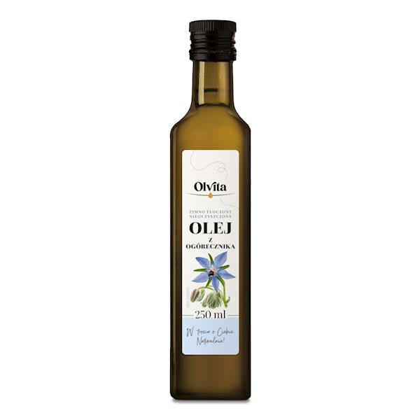 Olej z ogórecznika z-tł 250ml 01.03.2027