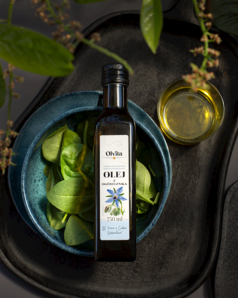 Olej z ogórecznika z-tł 250ml 01.03.2027