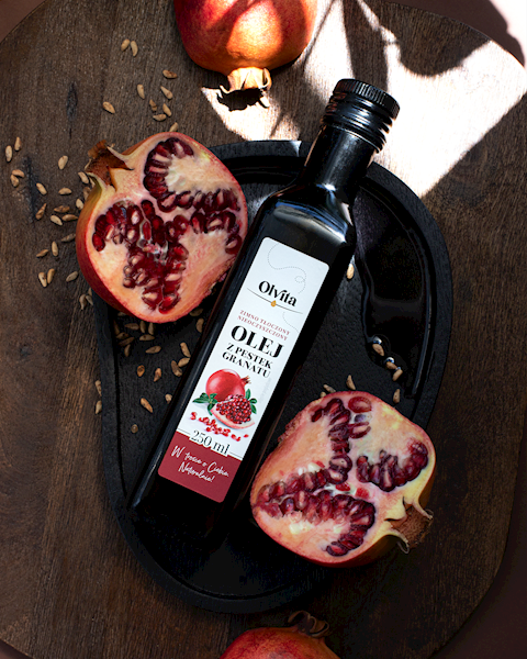 Olej z pestek granatu z-tł 250ml 26.04.2026