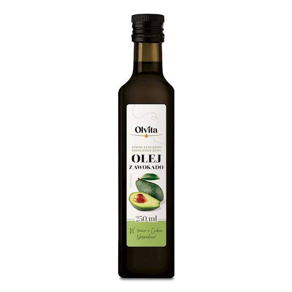 Olej z awokado z-tł 250ml 31.07.2027