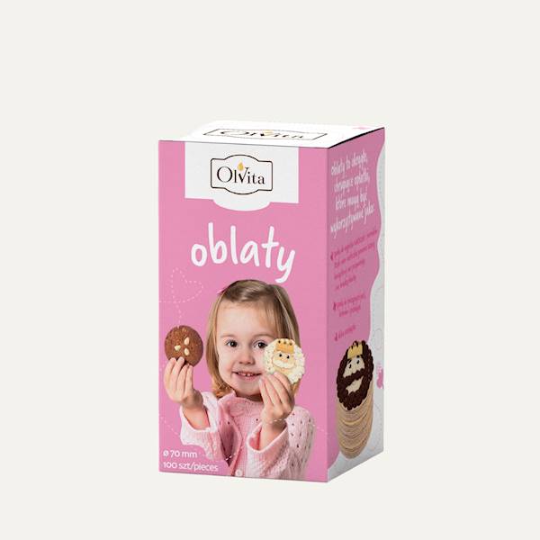 Oblaty fi 70 mm 100 szt 31.12.2025