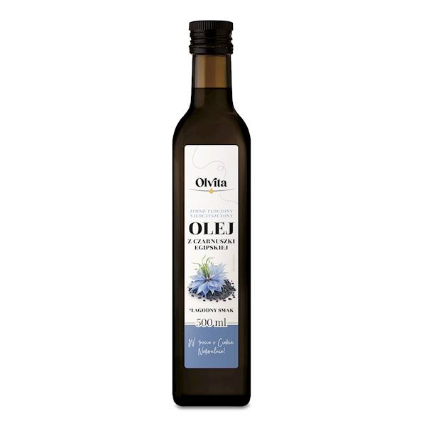 Olej z czarnuszki z-tł (PL) 500ml 12.12.2026
