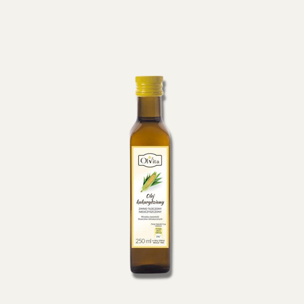 Olej z zarod. kukurydzy z-tł 250ml 01.10.2026
