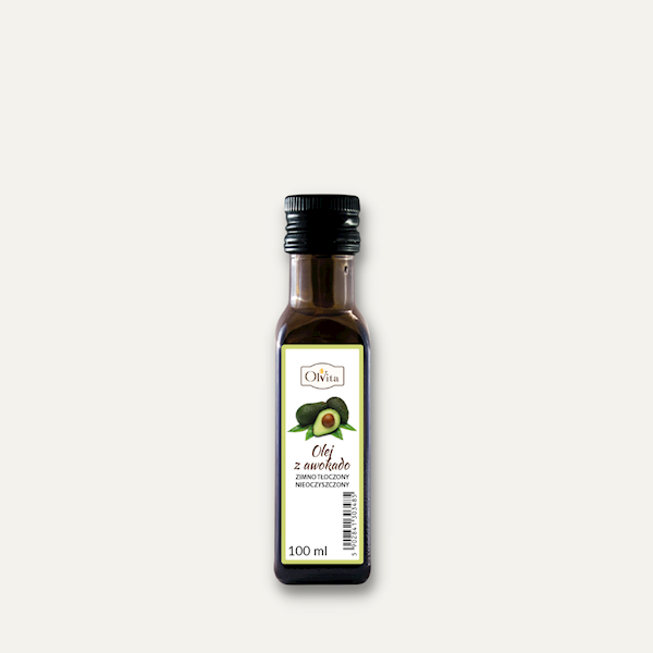 Olej z awokado z-tł 100ml 31.07.2027