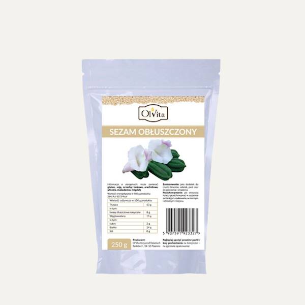 Sezam obluszczony 250g 15.08.2026