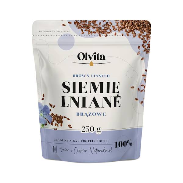 Siemię lniane brązowe 250g 03.04.2026