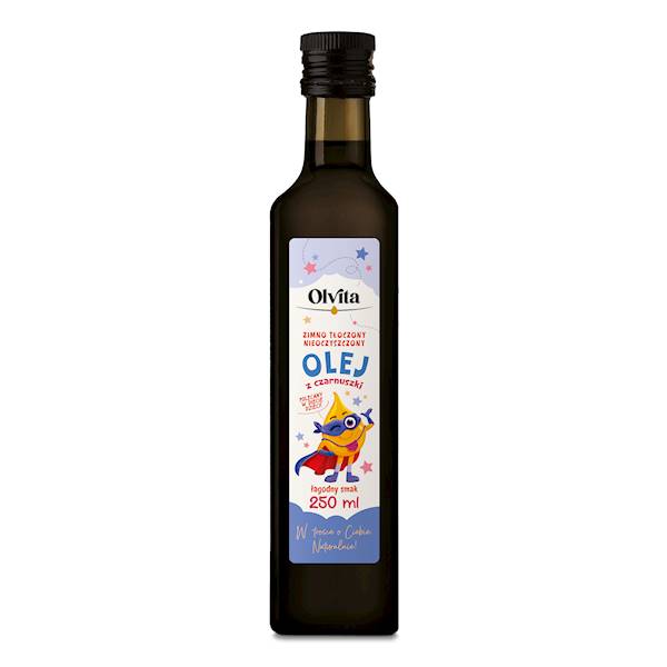 Olej z czarnuszki dla dzieci z-tł 250ml