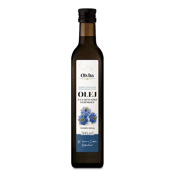 Olej z czarnuszki z-tł 500ml 31.03.2027