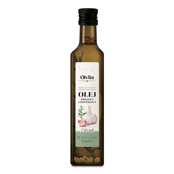 Olej ziołowy czosnkowy z-tł 250ml 16.05.2026