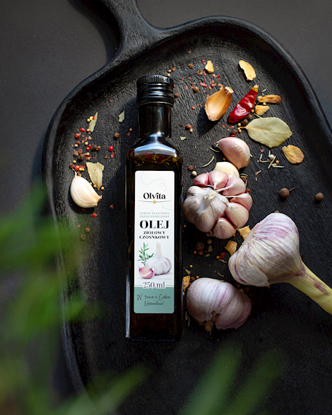 Olej ziołowy czosnkowy z-tł 250ml 16.05.2026