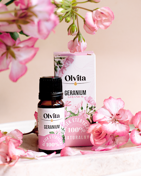 100% Olejek eteryczny Geranium (Egipt) 10ml