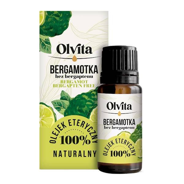 100% Olejek etryczny Bergamotka bez bergaptenu10ml