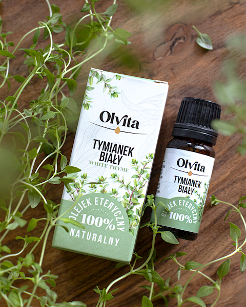 100% Olejek eteryczny Tymianek biały(Maroko) 10ml
