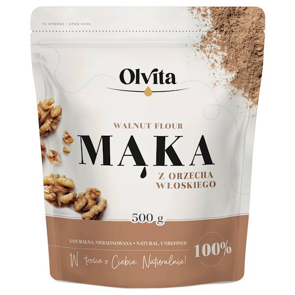 Mąka z orzecha włoskiego 500 g 15.07.2026