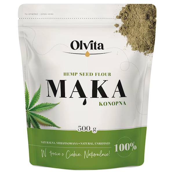 Mąka konopna 500 g 21.08.2026