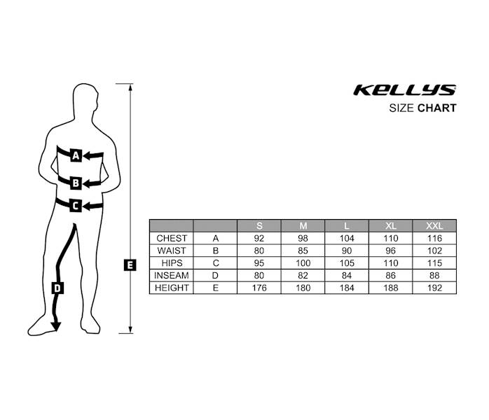 KELLYS STOKE SZORTY ALL SIZES