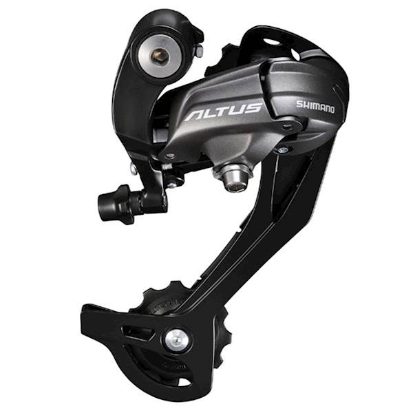 SHIMANO RD-M370 9RZ CZARNA/SREBRNA