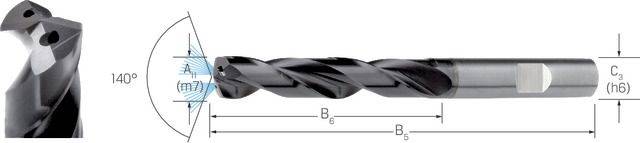 WIERTŁO WĘGLIKOWE FI 7,30 3D 102637
