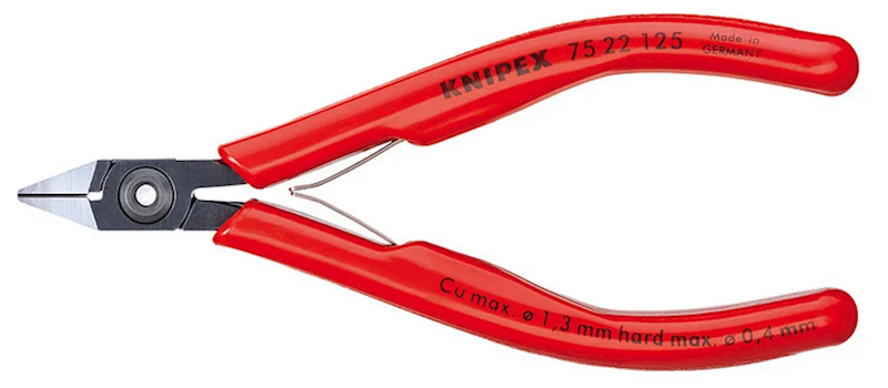 KNIPEX: SZCZYPCE TNĄCE BOCZNE 125MM PCW 75 22 125