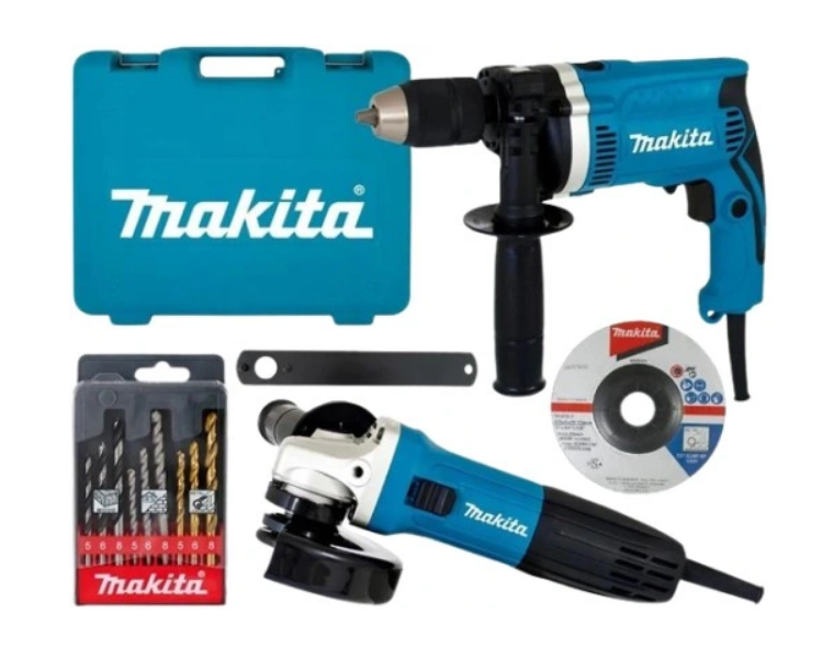 MAKITA ZESTAW NARZĘDZI COMBO GA5030R + HP1631