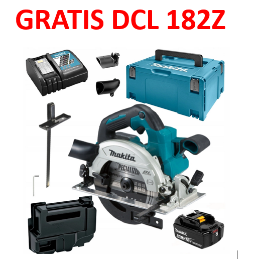 PILARKA TARCZOWA AKU 165MM 18V LI-ION5.0AH Z AKCES