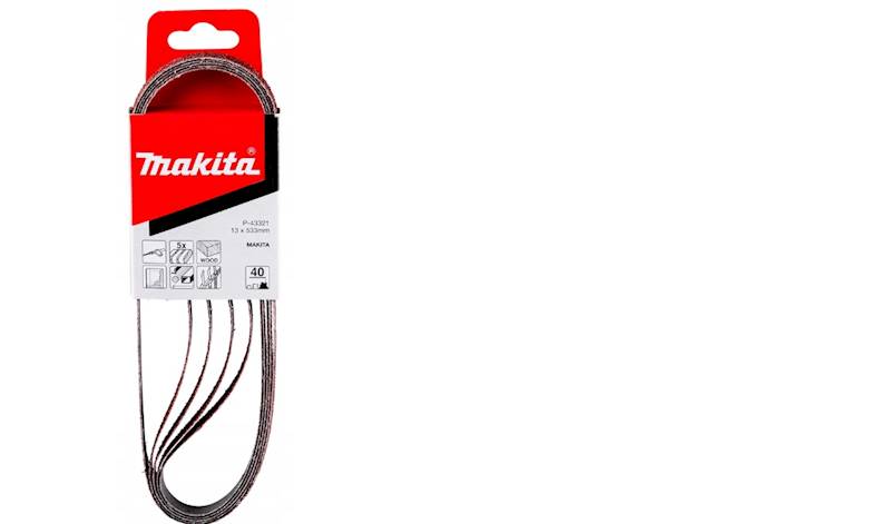 MAKITA TAŚMA SZLIFIERSKA 533x13mm, K40 (5SZT.)