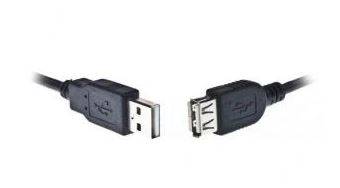 NATEC PRZEDŁUŻACZ USB-A M/F 2.0 1.8M CZARNY