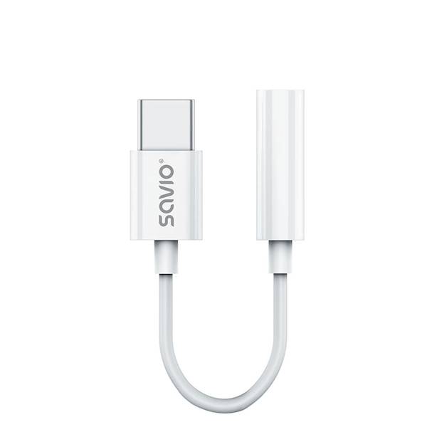SAVIO USB-C - MINIJACK 3,5 MM AK-51